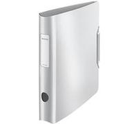 Leitz ordner active style, 180 grad, 60 mm, arktik-weiá din a4, runder rcken, aus pp, gebrstete oberflche, innen silber, mit au G