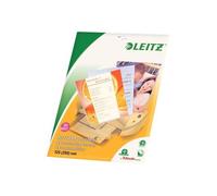 Leitz - Pack de 25 - brillant - A4 (210 x 297 mm) pochettes plastifiées