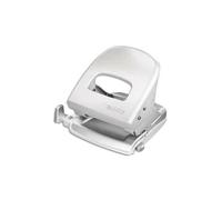 Leitz Perforateur Style Blanc - 2 Trous En Métal - Capacité 30 Feuilles - Livré En Boite