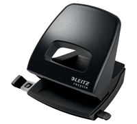Leitz Perforateur NeXXt Recycle – 30 feuilles, réglette guide formats, 100% recyclable, noir