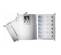 leitz leitz personalakte/personal-hängemappe, 6 fächer, grau noir Noir G