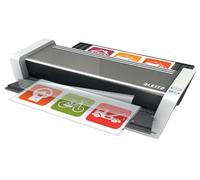 Leitz Plastifieuse iLAM Touch 2 Turbo A3, 80 à 250 µm | Plastifieuse Leitz iLAM Touch 2 Turbo A3, compatible avec des pochettes de 80 à 250 µm.