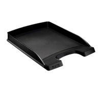 Leitz Corbeille à courrier Slim A4 empilable polystyrène Noir