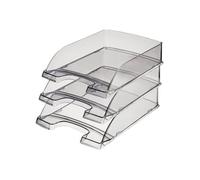 Leitz 52262092 bac de rangement de bureau Plastique Transparent Transparent