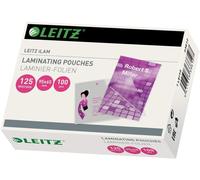 LEITZ Pochette à plastifier 65 x 95 mm 250 mic 100 pièces