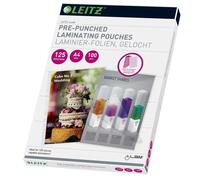 LEITZ Pochette à plastifier DIN A4 perforation 250 mic 100 pièces