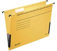Leitz Dossier suspendu Alpha A4 – Jaune – Lot de 5 (19863015)