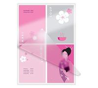 Leitz Pochettes de plastification A3 125 microns transparent brillant - Pack de 100