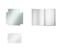 Leitz - pochette perforée, a3, à la française, pp, grainé, 0,10 mm, côté supérieur ouvert, naltère pas les documents, perforati G