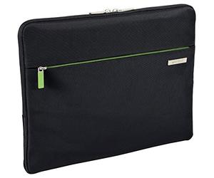 Leitz Pochette pour ordinateur portable 13.3“, 7 poches de rangement, Noir, Polyester Déperlant, Smart Traveller, 60760095