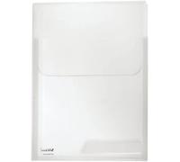 LEITZ Pochette transparente CombiFile Maxi A4 PP transparent 3 pochettes