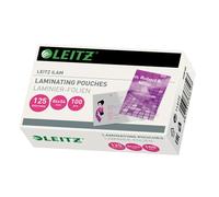 Leitz Pochettes plastification à chaud pour carte de crédit 54x86 mm 125 µm Brillant Paquet de 100