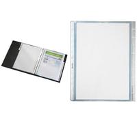 LEITZ Pochettes-intercalaires, en blanc, A4, PP, 10 touches G