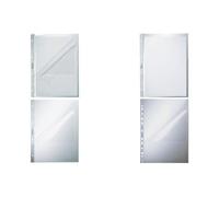 Leitz Pochettes Perforées, A4, En Pp, 0,09 Mm, Ouvert Sur Le