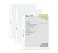Leitz-pochettes plastique standard a5-transparent-lot de 15