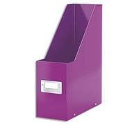 Leitz Porte-Revues Click&store Wowen Carton Recouvert De Polypropylène. Dos 10 Cm. Coloris Violet.