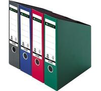 Leitz Porte-Revues avec Dos 80 mm, A4, Carton, Emballé à plat, Rouge, 24230025