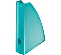 LEITZ Porte-revues WOW, DIN A4, plastique, bleu glacier
