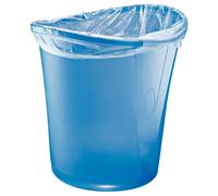 Leitz – Corbeille à papier Allura en polypropylène 18 L 100% recyclable Noir – Lot de 1