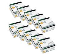 Leitz Power Performance 54990000 Lot de 10 agrafes P3 en métal galvanisé 24 x 6 mm