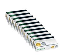Leitz Power Performance 55540000 Lot de 10 paquets de 1000 agrafes P3 (24/6), galvanisées, blanches