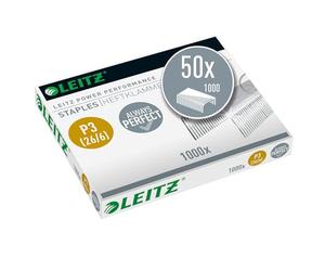 Leitz Power Performance 55720000 Agrafes P3 (26/6), 50 x 1000 pièces, galvanisées