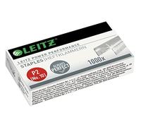 Leitz Power Performance Agrafes P2 (No, 10), Galvanisé, Boîte de 1000 Agrafes, 55770000
