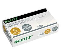 Leitz Power Performance Agrafes P3 (24/6), Blanc, Galvanisé, Boîte de 1000 Agrafes, 55540000