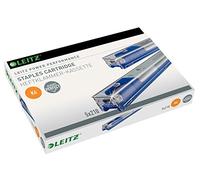 Leitz Power Performance Cassettes d'Agrafes Heavy Duty K6, Galvanisé, Boîte de 5 Cassettes, 5 x 210 Agrafes, 55910000