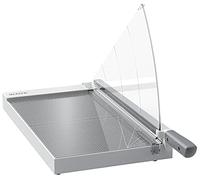 Leitz Precision Office 90220000 - Cisaille A3, Capacité 15 Feuilles, Longueur de Coupe 457 mm, Lame en Acier, Repères d'Alignement, Ligne de Coupe Lumineuse & Protège-Lame