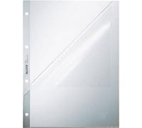 Leitz protège-documents avec rabat en haut ouvert lochseite/4784-00-03 plastifiées a4-polypropylène 130 microns