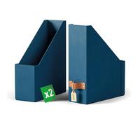 Leitz Porte-revues A4 Puro - Lot de 2, 900 feuilles (80 g/m²), Bleu nuit