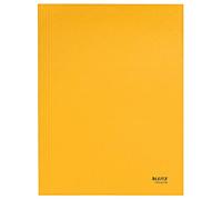 Leitz Recycle - Chemise A4 à 3 Rabats en Carton, Capacité 250 Feuilles, Fermeture Élastique, Carton 100% Recyclé & Recyclable, Eco-Responsable & Neutre en CO2, Gamme Recycle, Jaune, 39060015