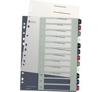 LEITZ Registre Style - PC markers, A4+ MAXI 1-12
