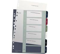 LEITZ Registre Style - PC markers, A4+ MAXI 1-6