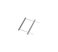 Leitz Fermoir 6078-00-03 incolore Niveau de remplissage en papier max.:60