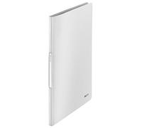 Leitz Protège-documents A4 Style 39580004 – 20 pochettes (40 pages) transparentes, blanc