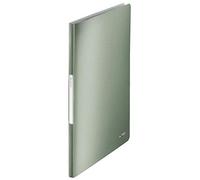 Leitz Reliure Protège-Documents A4, 20 Pochettes, 40 Pages, Pochettes Transparentes, Vert, Style, 39580053