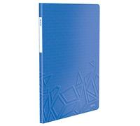 Leitz Reliure Protège-Documents A4, 20 Pochettes, Capacité 40 Feuilles, Pochettes Transparentes, Bleu, Urban Chic, 46510032