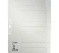LEITZ Répertoire en papier de corde vierge A4 extra-large 10 pièces gris