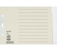 LEITZ Intercalaires en papier naturel, blanc, A5 paysage