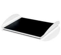 Leitz Repose-pieds Ergo WOW Ergonomique Réglable Noir et Blanc