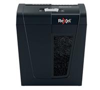 Leitz Rexel 2020123 Secure X8 - Destructeur de Documents Coupe Croisée Sécurité P4, Capacité 9-8 Feuilles (70-80 g/m²), Corbeille 14 litres Amovible