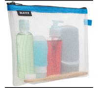 Leitz Sac Accessoires 40140036 Bleu EVA Unisexe 240x170x30mm Résistant à l'eau, Fermeture Zippée, 1 Compartiment, Motif, Lavable