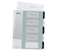 Leitz Intercalaires imprimables 1-20 Robustes Cosy Multicolore 12490000