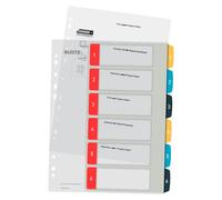 Leitz Cosy 1-5 Printable Index - Polypropylène (PP) - 300 micromètres - 1 feuille(s) fiches G