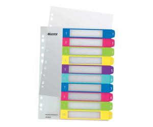 Leitz Séparateurs D´index Wow A4 Pp 1-10