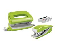 Leitz Set Avec Mini-Agrafeuse & Mini-Perforateur, Agrafage Ou Perforat