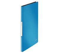 Leitz Solid 45641030 Lot de 10 protège-documents en polypropylène A4, 20 pochettes, bleu clair