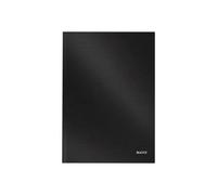 Leitz Solid Cahier A4 80 Feuilles - 160 Pages Quadrillé Noir Plastique